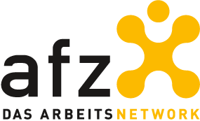 Logo des afz mit dem Schriftzug "afz, das Arbeitsnetwork"